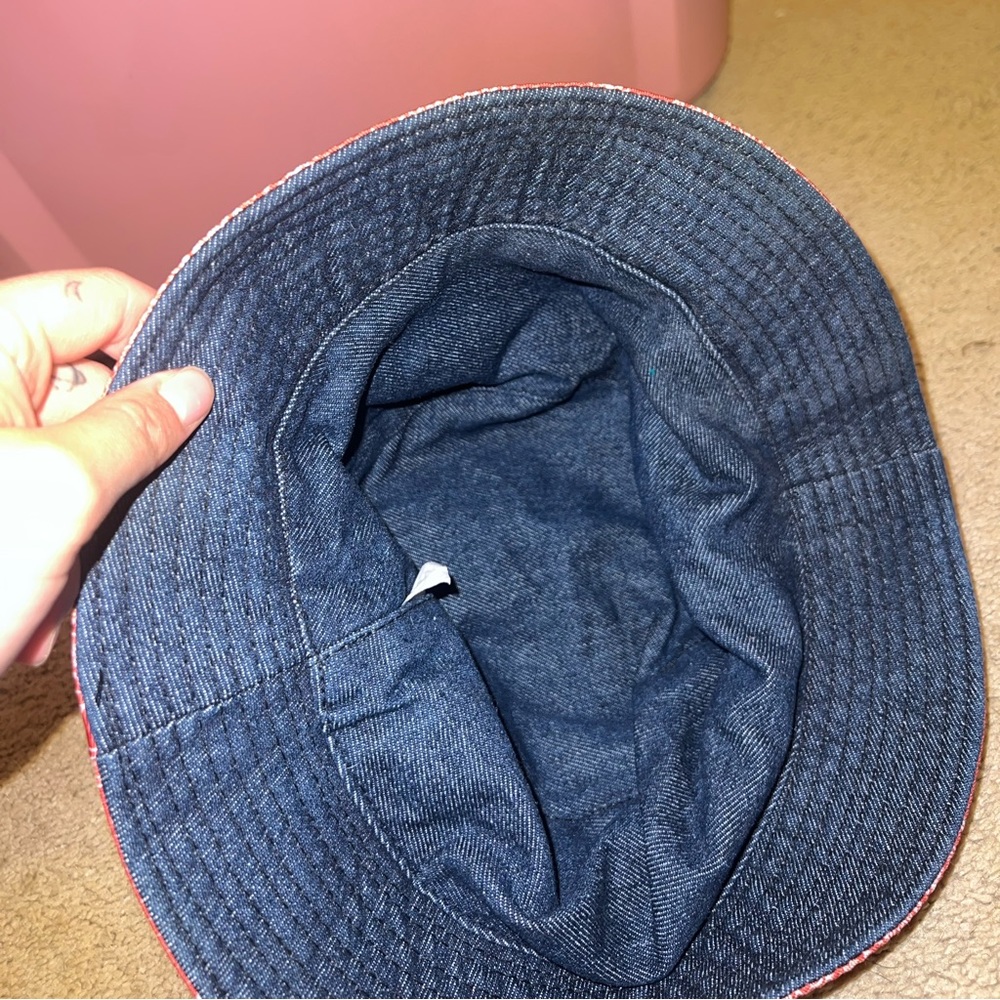 Red Bucket Hat - Picture 4 of 4